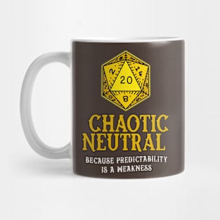 Chaotic Neutral Quote Mug